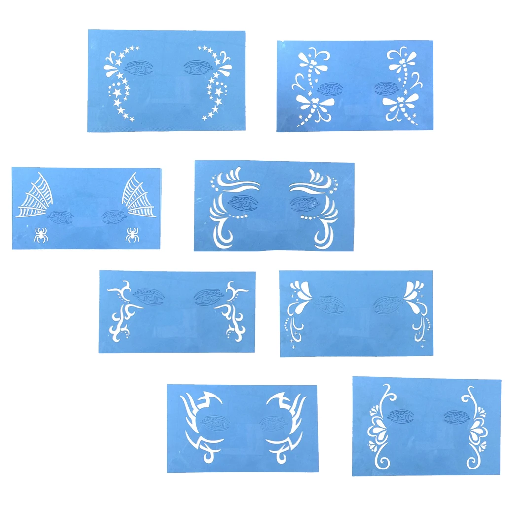 Reusable Painting Stencil Washable Body Paint Template Patterns