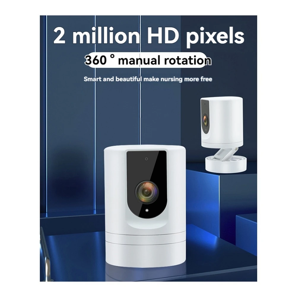 

ABUO-Внутренняя камера 1080P HD-видео цветная камера ночного видения двусторонняя связь и ручная аудиокамера