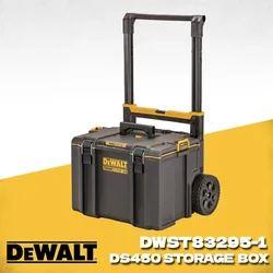 DEWALT DS450 Tool Kit With Handle And Wheel Hardness Tough System Tools Case Mobile Storage Tool Box DWST83295-1