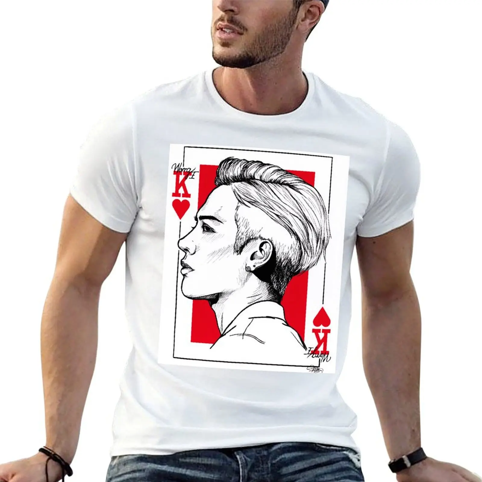 Jackson Wang - Got7 - Mad T-Shirt Big and Tall Loose Fit T-Shirt