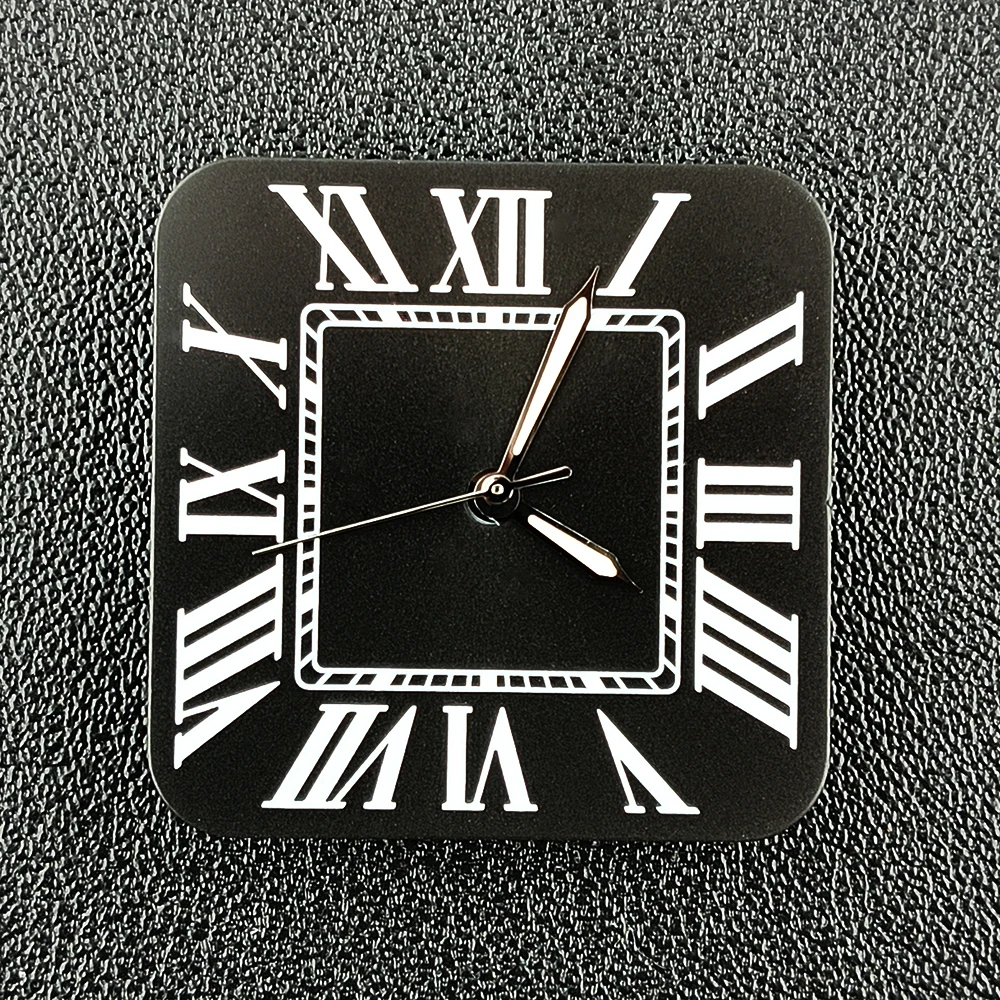 NH35 dial square dial watch dial Roman numerals men's watch dial suitable for NH35 movement watch accessories