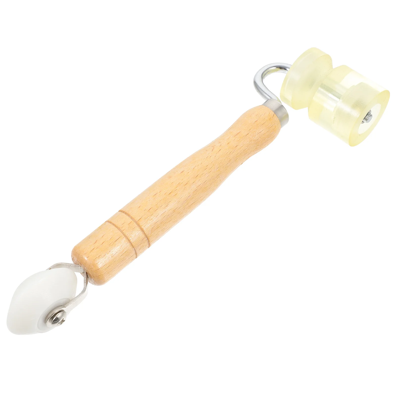 

1Pcs Seam Roller Wooden Handle Pressure Wheel Wallpaper Construction Tool Durable DIY Professional Use Wall Adhesion Enhancer