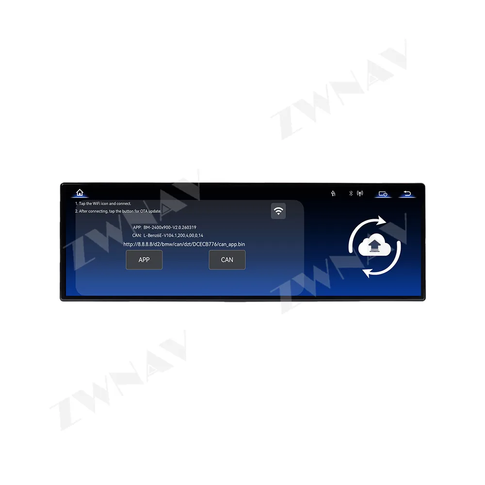 Radio para Auto con Sistema Linux iDrive OEM de 14.9 Pulgadas para BMW Serie 6 F06 2009-2017, CarPlay Inalámbrico, Android Auto, Hi-Fi DSP, Plug & Play