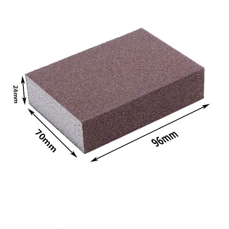 60~600 Grit Sanding Sponge Washable Reusable Wet Dry Sanding Blocks For Metal Wood Polishing Abrasive Tool
