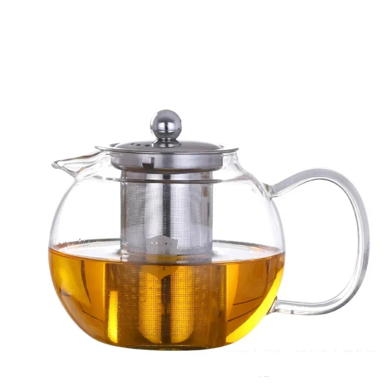 High-Quality Heat-Resistant Glass Tea Set with Infuser - Pu Erh Teapot, Gaiwan, Kettle, and Strainer - Puer Pots and Teapots for