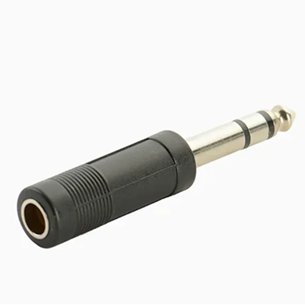 1/2/5/10pcs Stereo/Mono 6.35mmFemale To 6.35mm Male Female TS 1/4-Inch To Male TRS 1/4-Inch Adapter