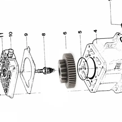 ATV Starter Idle Gear Assembly Replacement For Can-Am DS70 DS90 2008-2020 V28100CJF000