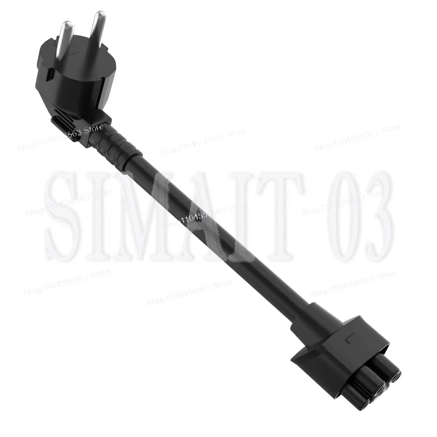 **EU Schuko Adapter for Tesla Gen 2 UMC - 16A, 30cm Cable, Compatible with Model 3/S/X/Y**