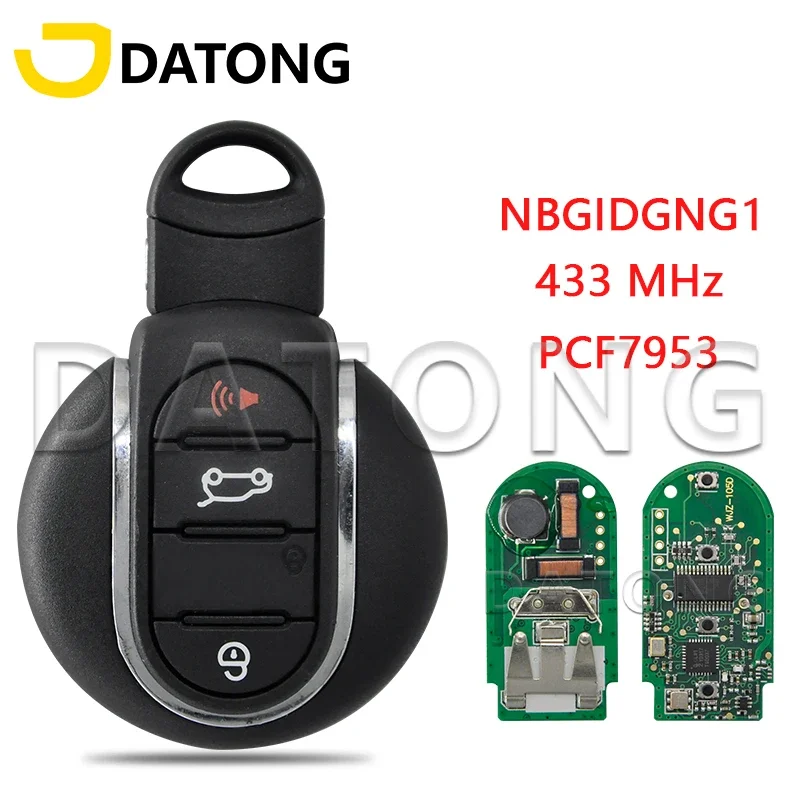 

Datong Wolrd Car Remote Key For BMW MINI Cooper Clubman 2014 2015 2016 2017 ID49 PCF7953 433MHz Replace Keyless Promixity Card