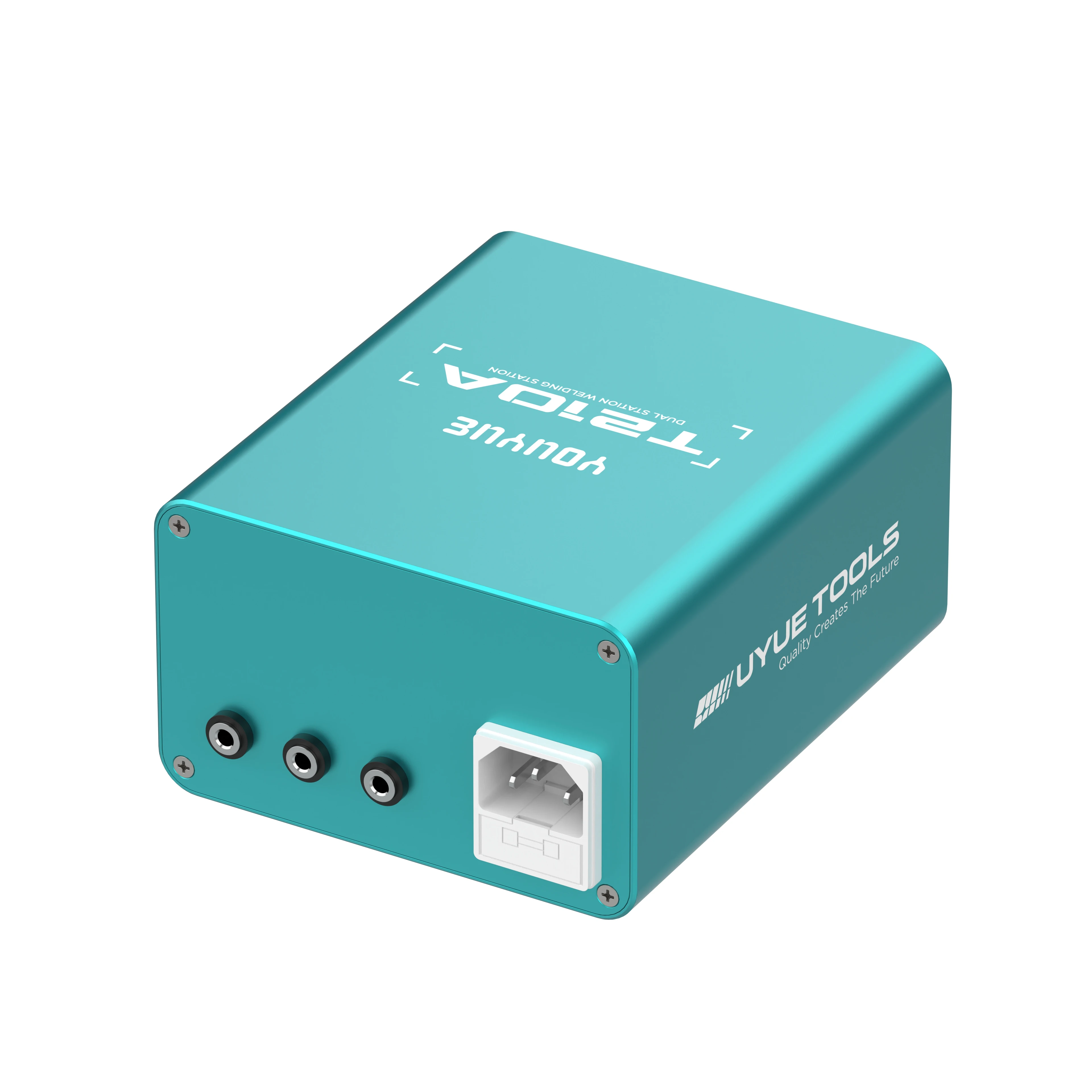 UYUE T210A Digital Dual Soldering Station for Electronics Repair 120W with Auto Sleep & Temp Alarm