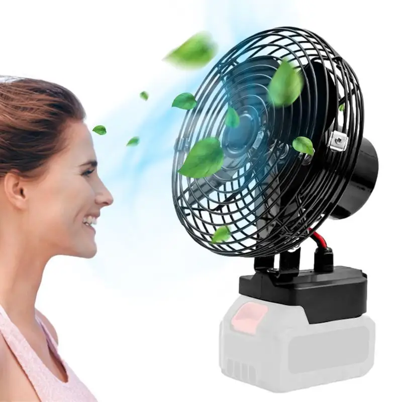 Small Fan For Desk Battery Powered Cordless Table Fan With 2 Cooling Speeds Small Room Air Circulator Powerful Personal Desk Fan