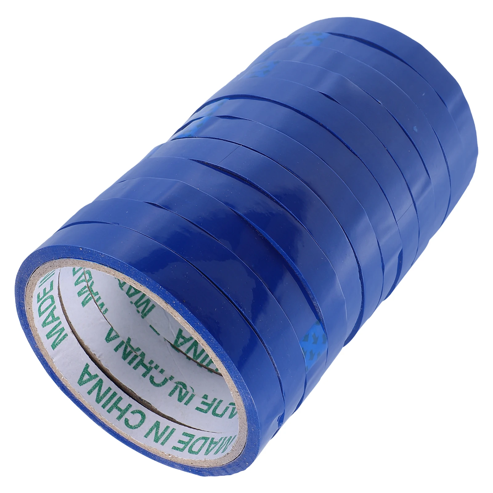 

12pcs 1.2cm Blue Sealing Tape for Supermarket Packing Tying Bag Straps Strong Adhesion Vegetable Bag Sealer Packaging