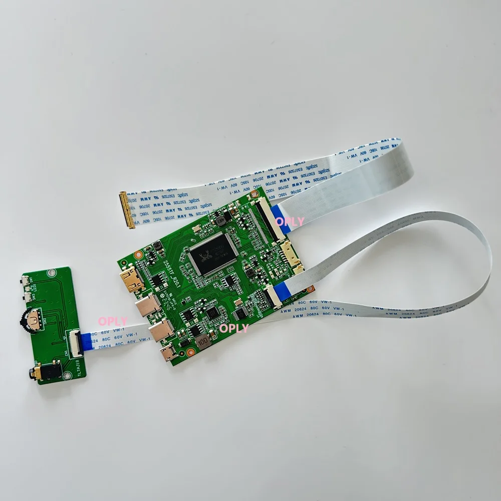 EDP 2 Type-C mini HDMI-compatible controllor board for NE156FHM-N51 NE156FHM-NA42 NE156FHM-N53/NX2 NE156FHM 1920X1080 LED panel
