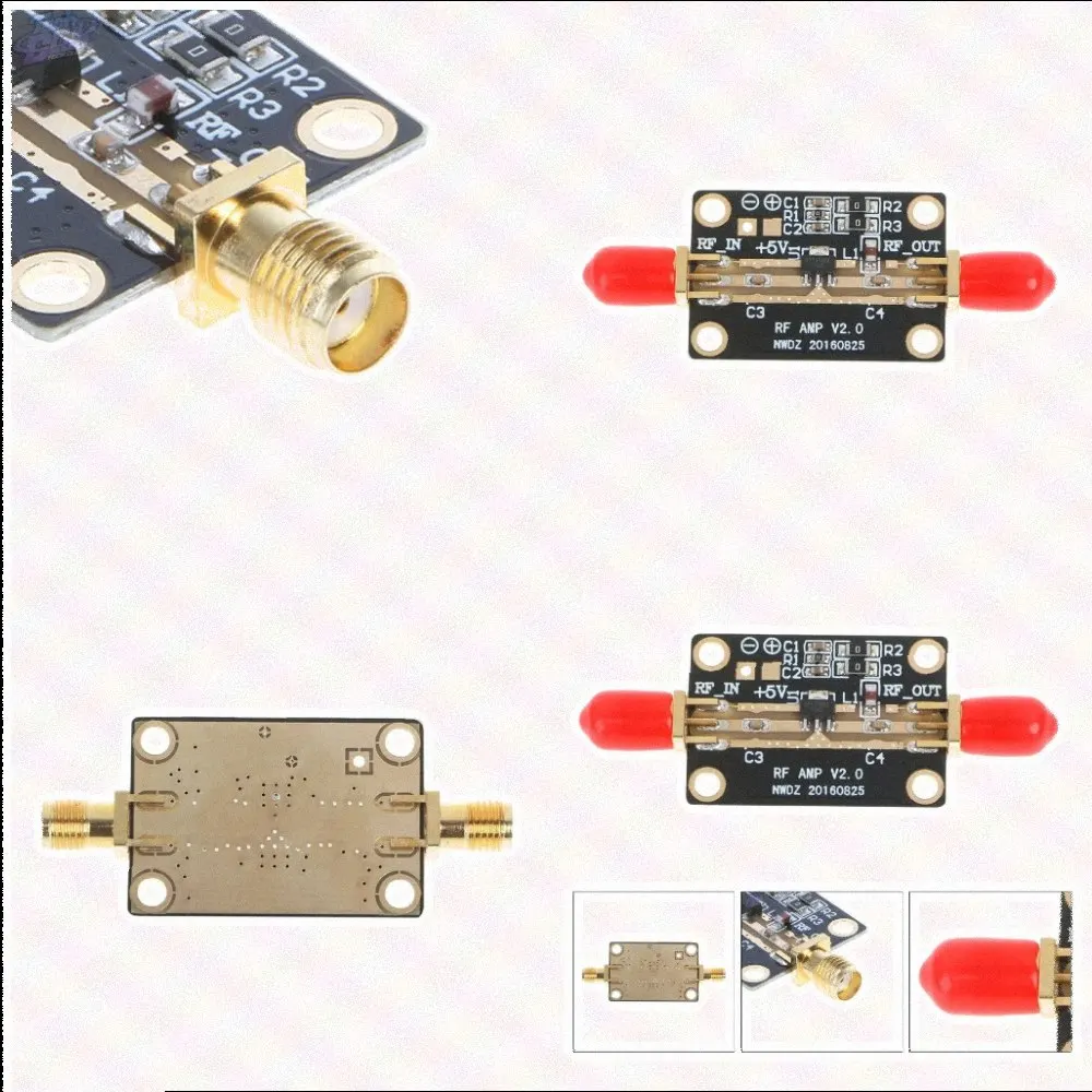 0.6dB For Ultra Low Noise Figure 0.05-4GHz Wideband Radio Module High Linearity 23dB P1dB 19dB Gain For Amplifier For RF