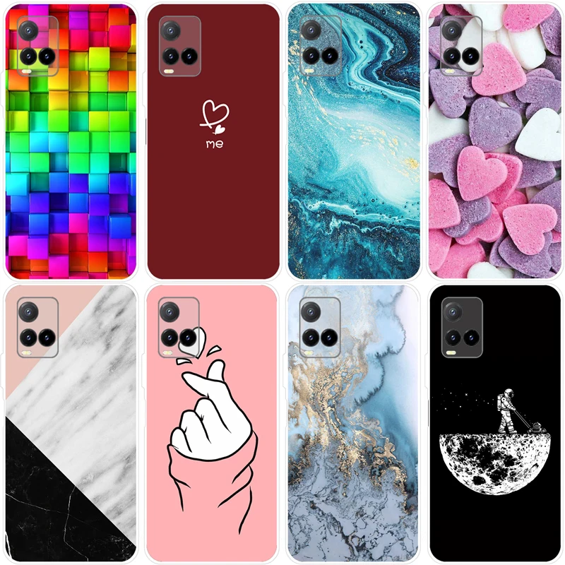 For Vivo Y21 Case Vivo Y21s Soft Silicone Fundas Phone Cases For Vivo Y33s VivoY21 Y 21 s 33s Protective Shell Shockproof Bumper