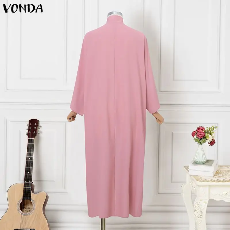 Plus Size 5XL VONDA Women Long Blouse 2026 Fashion Shirts Long Sleeve V-Neck Asymmetrical Tops Casual Elegant Streetwear Blusas image 5