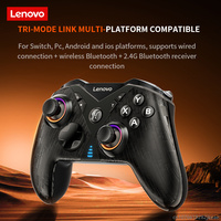 Lenovo S05 Wireless Controller Colorful RGB For Nintendo Switch OLED / Lite Console Pro Gamepad 600mAh BatteryTurbo Function