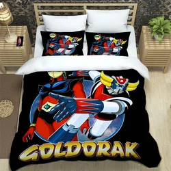 UFO ROBO GRENDIZER set di biancheria da letto GOLDORAK set di forniture per letto squisito set copripiumino set di biancheria da letto set regalo di compleanno di lusso