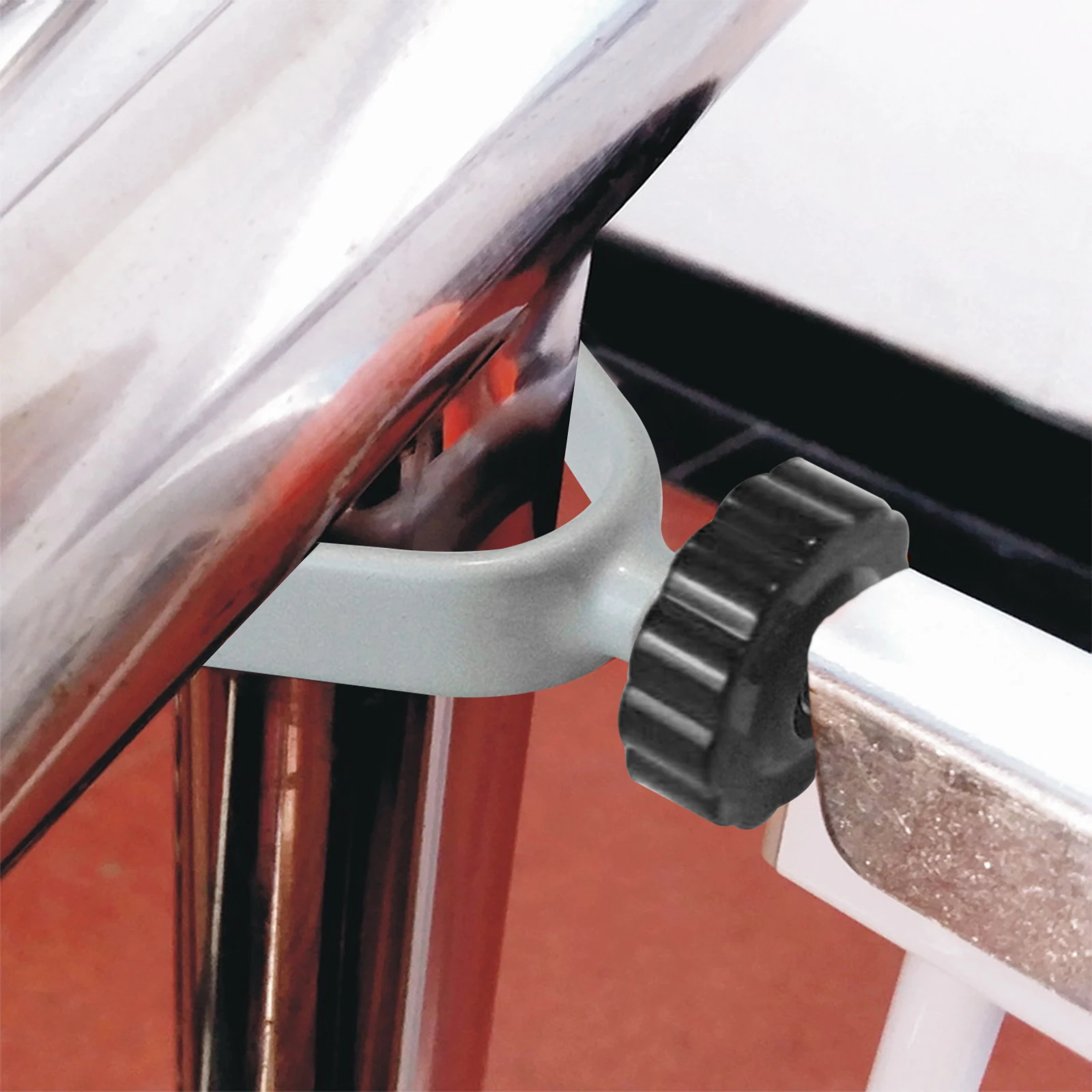 2pcs 애완 동물 나사 막대 울타리 아기 안전 게이트 튼튼한 강철 압력 나사 스레드 막대 고정 나사 고정 하드웨어