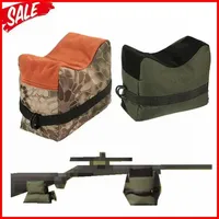 Sniper Shooting Gun Bag Front Rear Bag Target Stand Rifle Support Sandbag Bench Unfilled Hunting Rifle Rest Airsoft Accessories