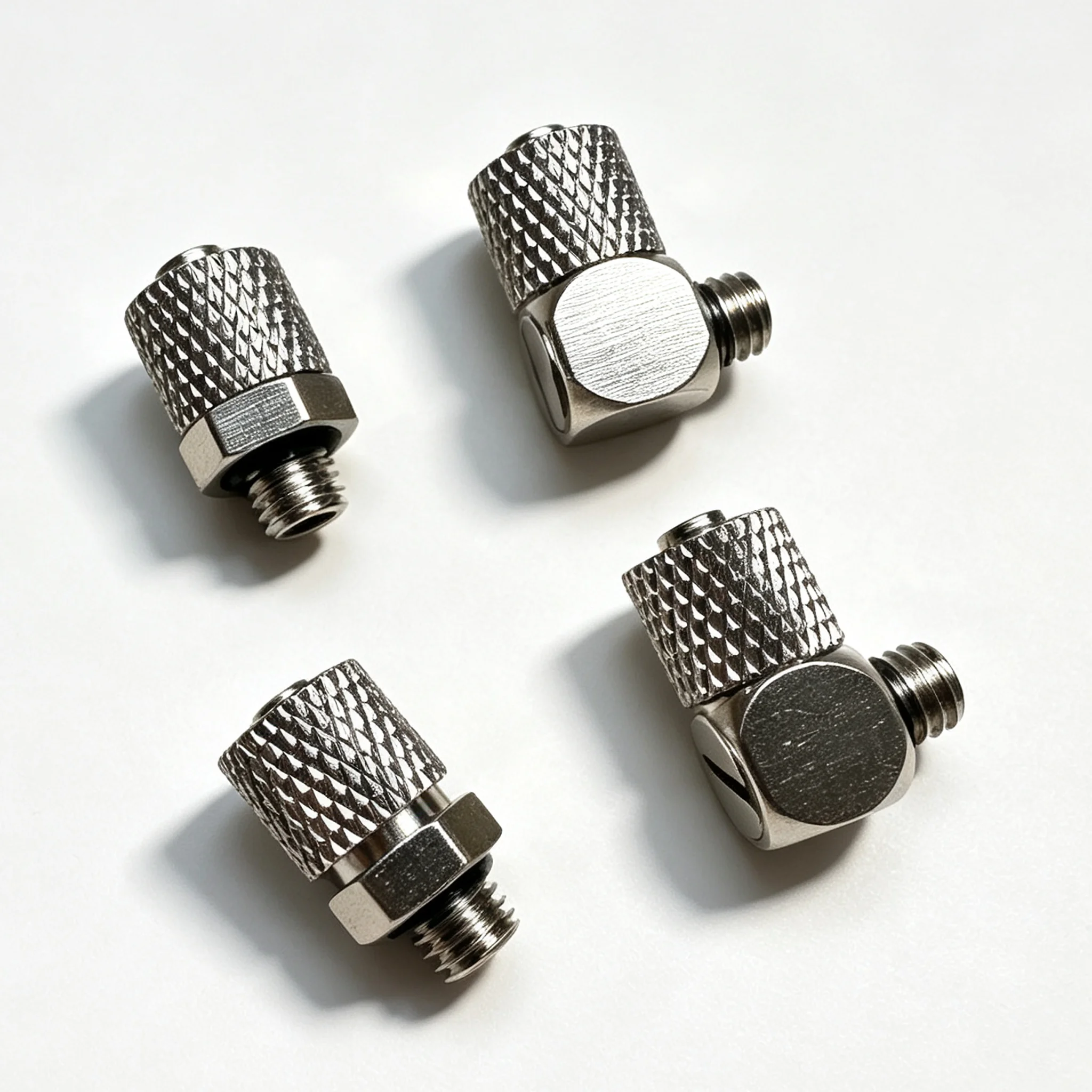 10Pcs Fast Twist Joint 3mm 4mm 5mm 6mm OD Male Thread Mini Pneumatic Pipe Connector Screw Through Quick Fitting Air Tube