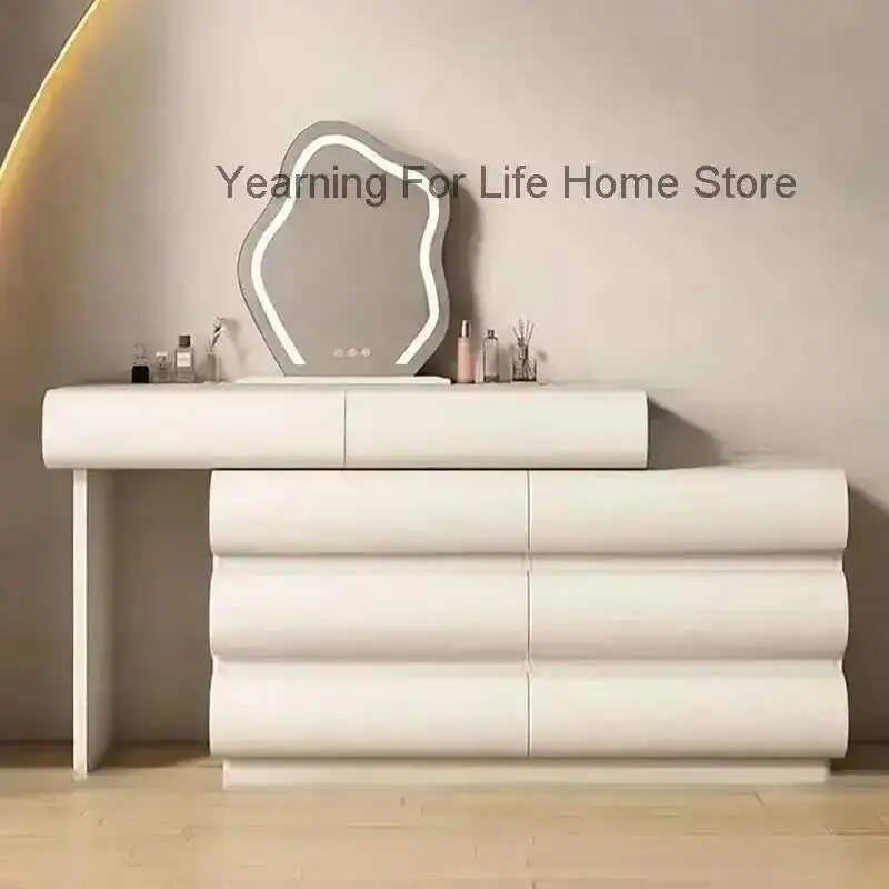 

Nail Study Backyard Dressing Table Modern Stores Living Room Regale Necklace Vanity Table Chinese Schminktisch Salon Furniture