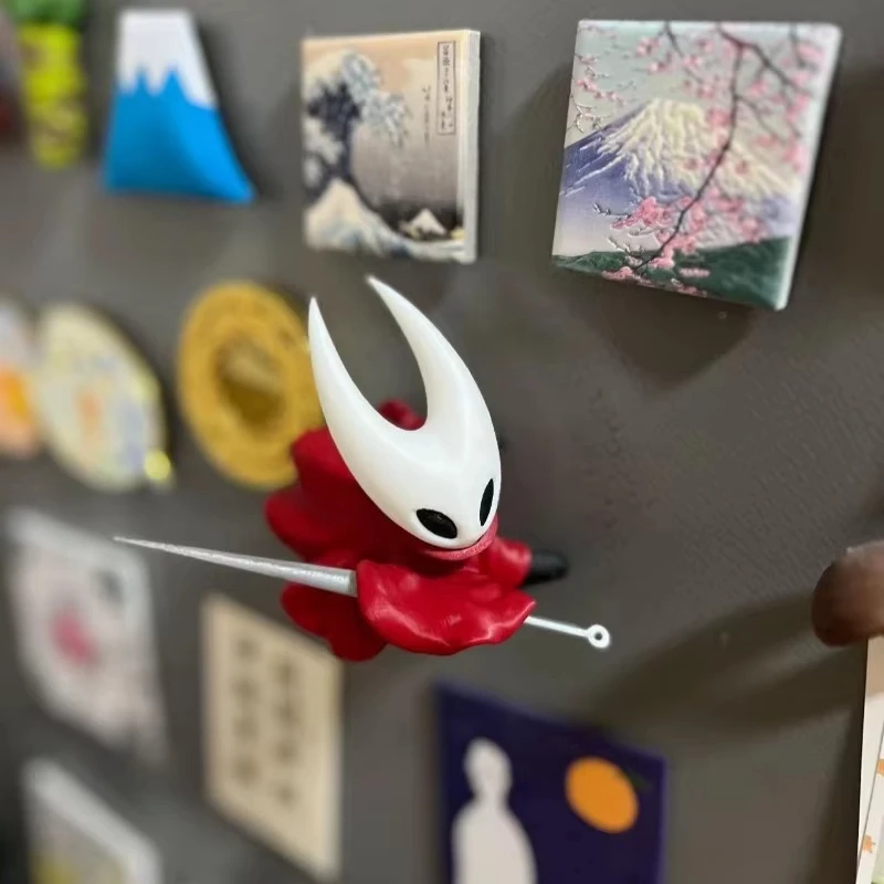 Hollow Knight 2 Silksong Hornet Kühlschrankmagnet 3D Actionfigur Modell Kühlschrank Magnetische Dekoration Sammlerstücke Geschenke – Detail 2