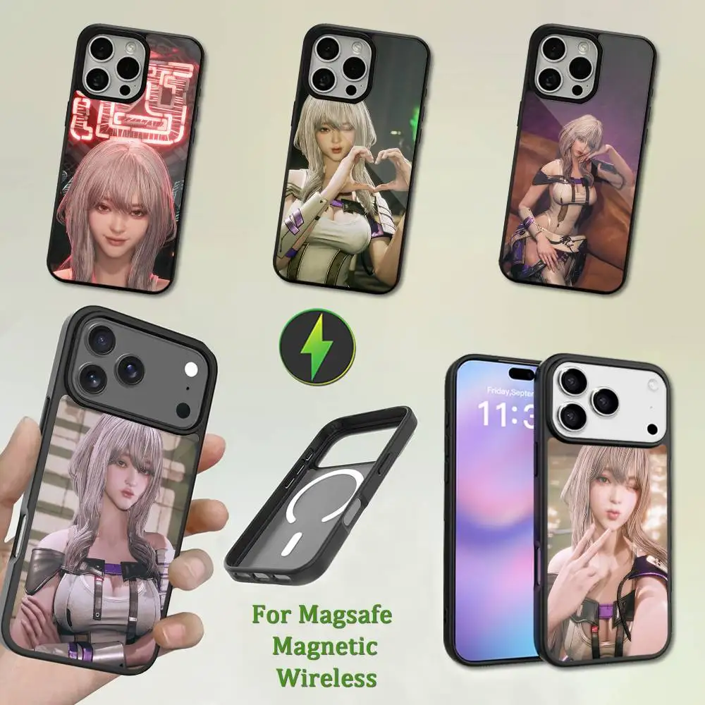 

Cute Art S-Stellar B-Blades Phone Case For iPhone 13,12,11,16,15,17,14,Pro,Max,Plus,Mini,Magsafe,Magnetic Wireless Charging