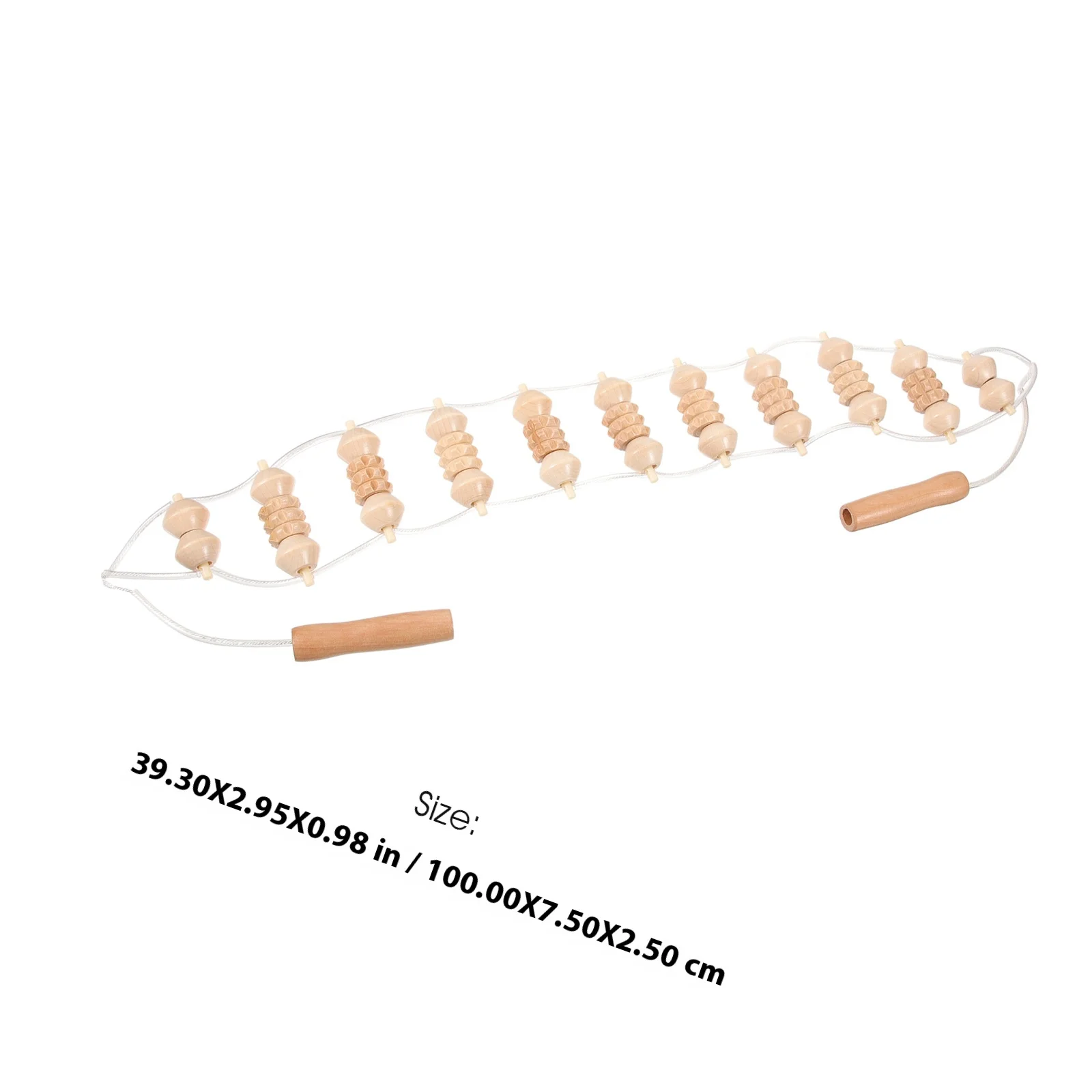 Masseur de dos, rouleau de massage des jambes, outil de Relaxation musculaire Portable pour la maison, la gymnastique, les voyages, le Yoga, récupération, soulagement de la douleur