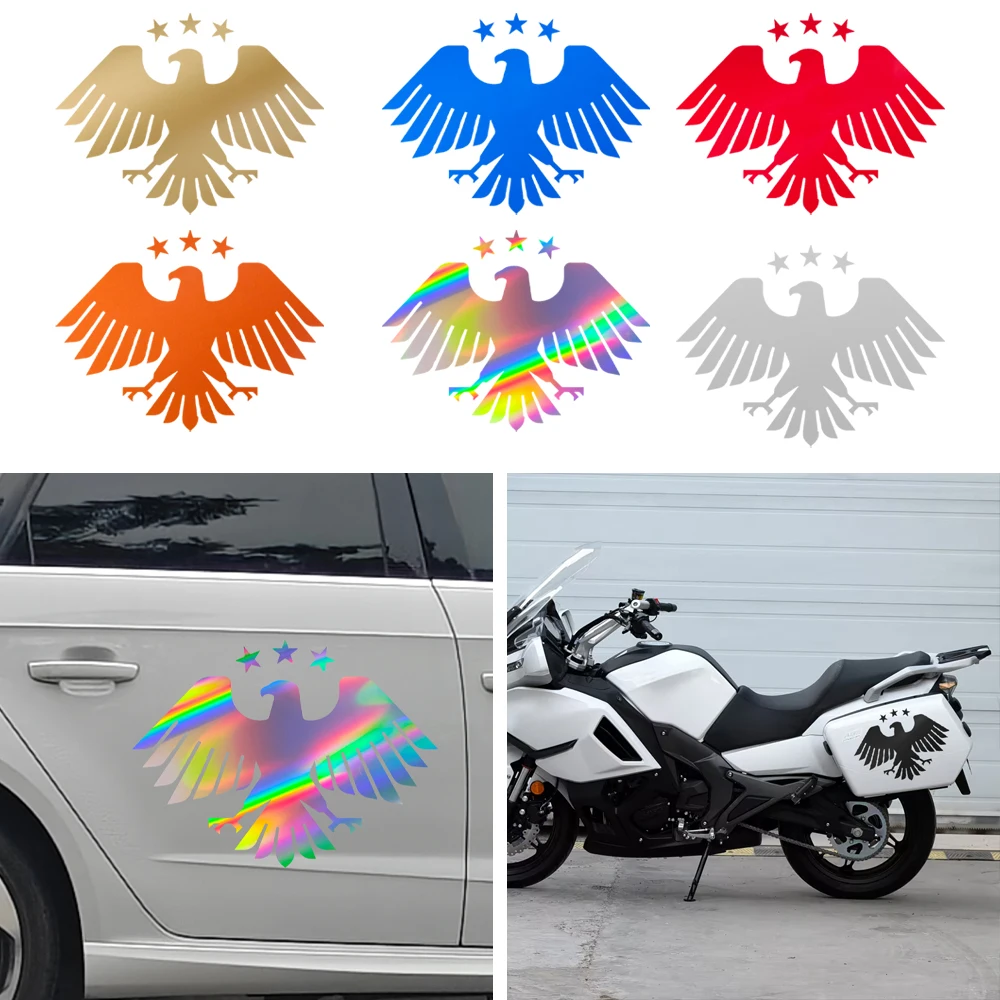 Syria Eagel Stickers Decals Decor for Motorcycle Truck Van Camper Off-road Vehicle Bumper Rear Window Vehicle Body, Wall Decal