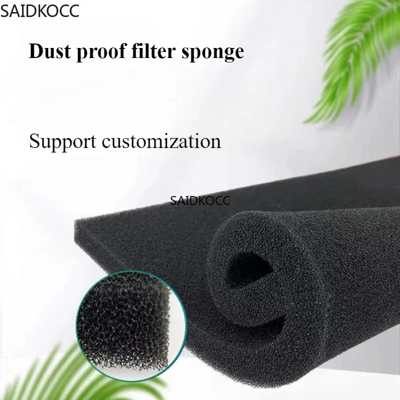 40PPI polyurethane PU Filter sponge Air compressor filter screen net Inverter dust removal air strainer Dustproof filter cotton