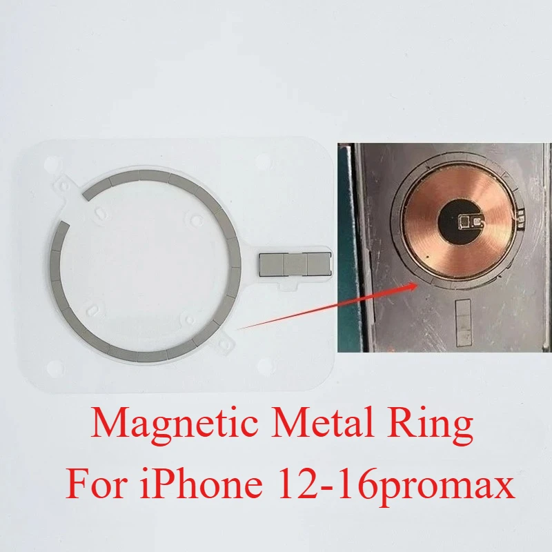 Magsafe Magnetic Metal Ring For Wireless Charger For iPhone 12 Mini 12 13 Pro Max 14 Plus