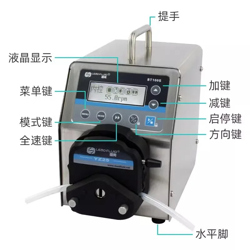 Reifer peristaltic pump BT100S/103S laboratory peristaltic pump intelligent speed regulation multi-channel YZ15/YT25 pump