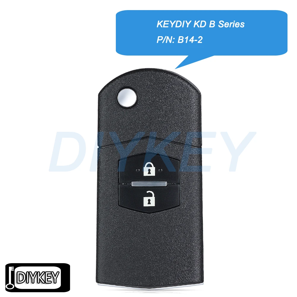 KEYDIY KD B Series P/N: B14-2 for Mazda Style Universal Remote Key for KD900 KD-X2 Mini KD KD-MAX