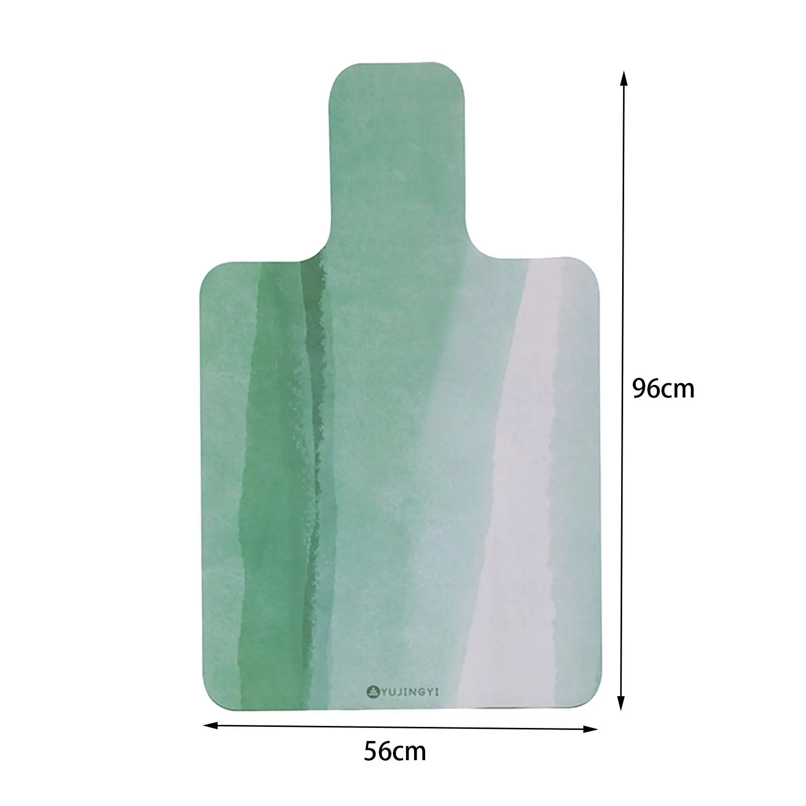 بساط بيلاتيس للسفر المصلح بساط اليوجا من مطاط الجلد السويدي خفيف الوزن مطبوع 38 ×