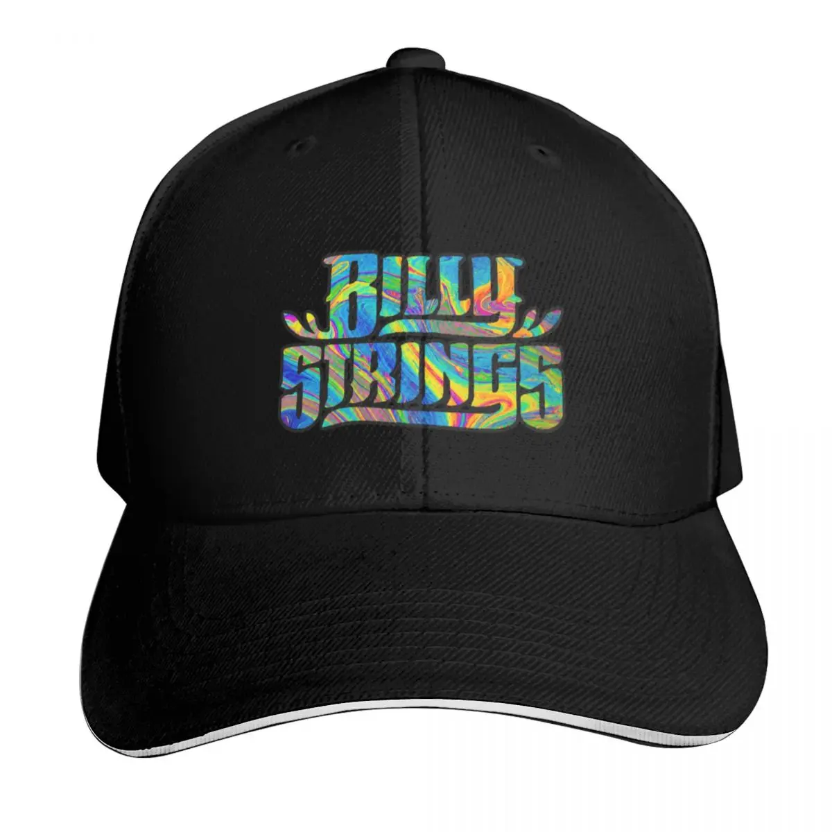 Strings Tie dye Baseball Cap Casual Daily Wear Quick Dry Performance Cotton Twill Breathable