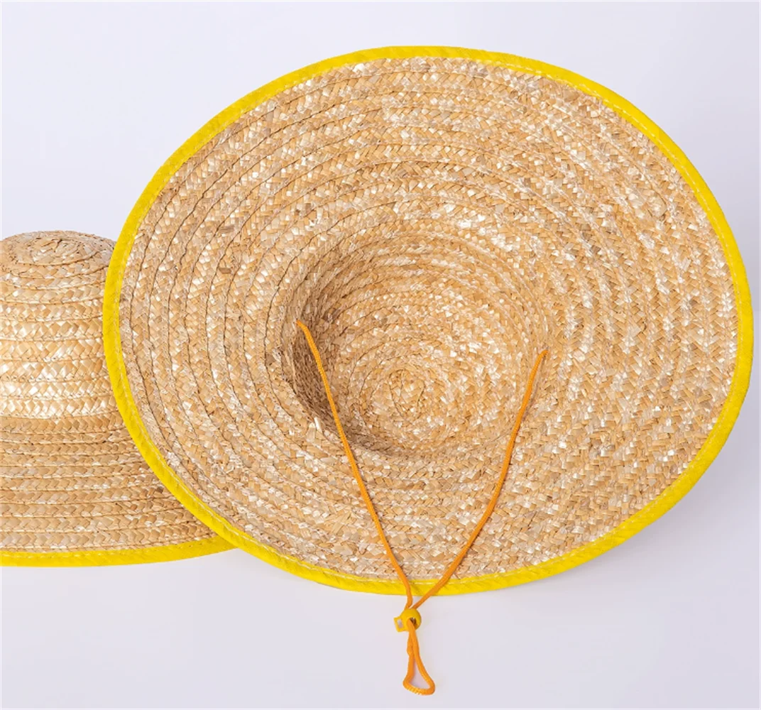 Hand-Woven Straw Hat Outdoor Agricultural Straw Hat