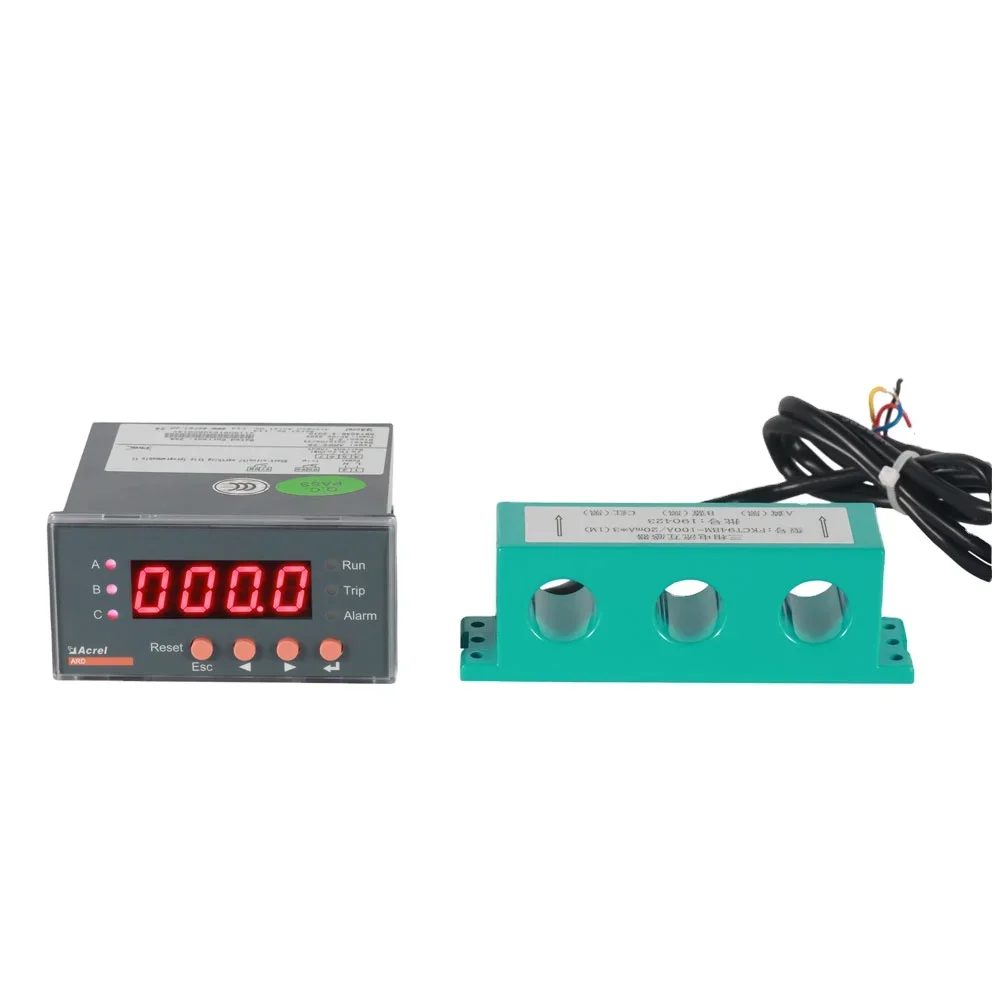 

Acrel ARD2 Alarm Report LED Display Timeout Start-up Over Power Protection Relay Smart Motor Protector