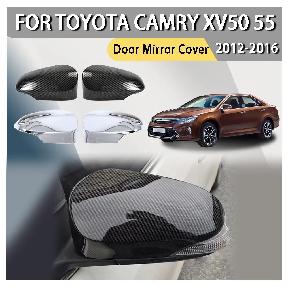 

Автомобильные аксессуары заднего вида, полуупаковка, дверное зеркало, чехол для Toyota Camry XV50 55 2012 2013 2014 2015 2016, украшение автомобиля