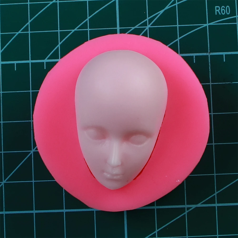 Man boy Face Silicone Mold Chocolate Molds Fondant Cake Decorating Tools clay/rubber Soap Moulds F0868