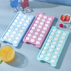 만화 고양이 발톱 실리콘 얼음 트레이 금형, 냉동 상자, 초콜릿 캔디 비스킷 젤리 만들기 세트, 케이크 장식 비누 캔들 금형, 24 그리드