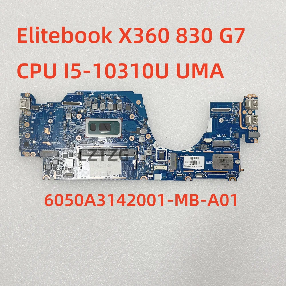 

Motherboard For HP EliteBook 830 G8 6050A3419601-MB-A01 Laptop Mainboard CPU I7-1165G7 I7-1185G7 N19885-601 100% Tested OK