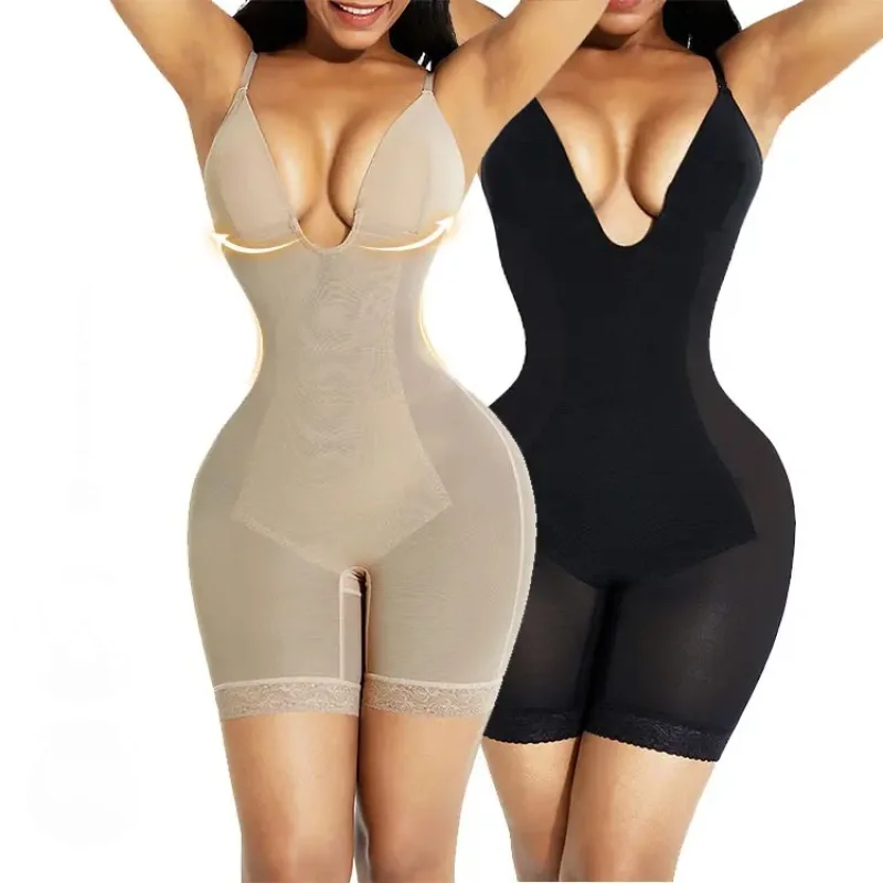 

One Piece Corset Tummy Control Slip Shapewear for under Dresses Full Slimming Body Shaper Slip Dress for Women