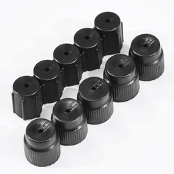 10/20Pcs/Set R134a 13mm 16mm Air Conditioning Service AC System Charging Port Caps Car Charging Port AC System Caps Accessories