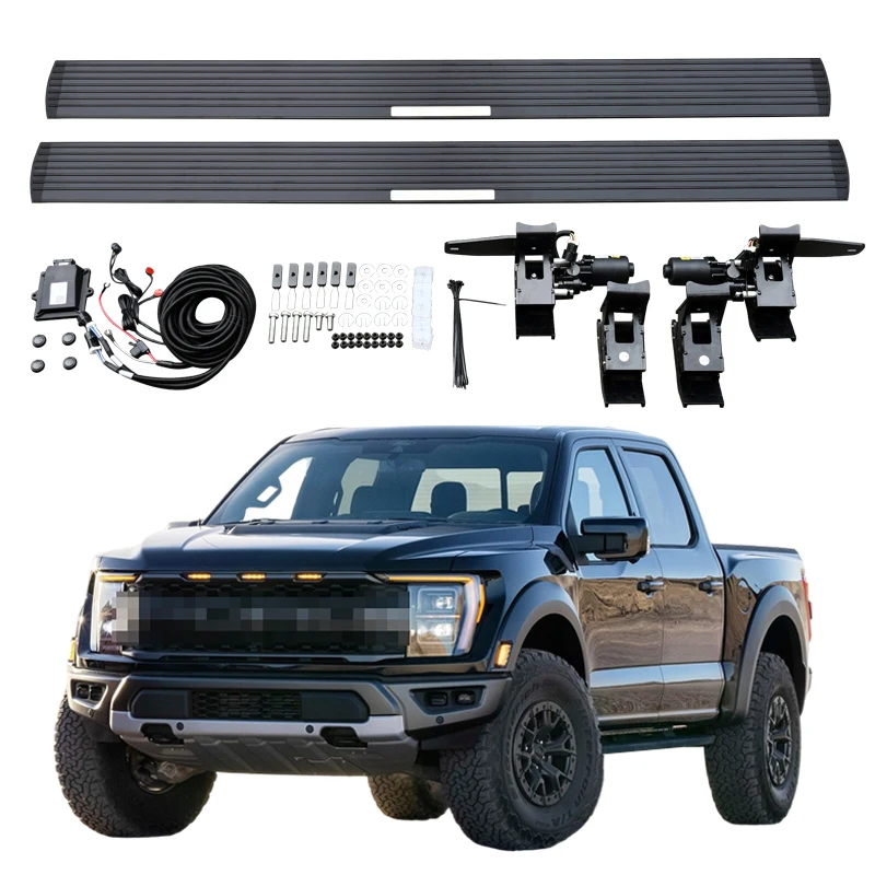 Automatic Electric Power Side Step Running Board for Ford F-150 Crew Cab 2015+