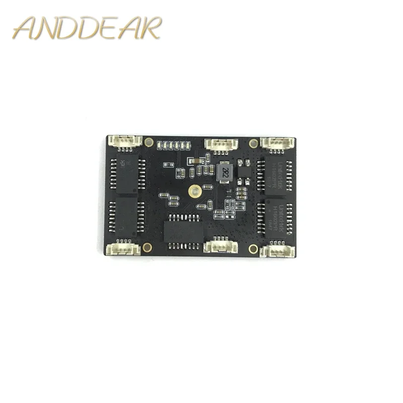 

ANDDEAR Customized industrial 5 port 10/100M unmanaged network ethernet switch 12v pcba module network switch