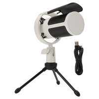A99E-GAM-ME6S Desktop Live Streaming Microphone RGB Dazzling Lighting USB Mobile Game Karaoke Computer