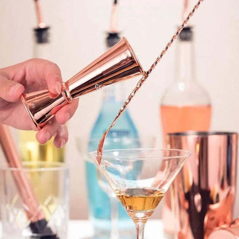 304 Stainless Steel Cocktail Shaker Set Household Professional Bar Mixing Drink Tools Kit
