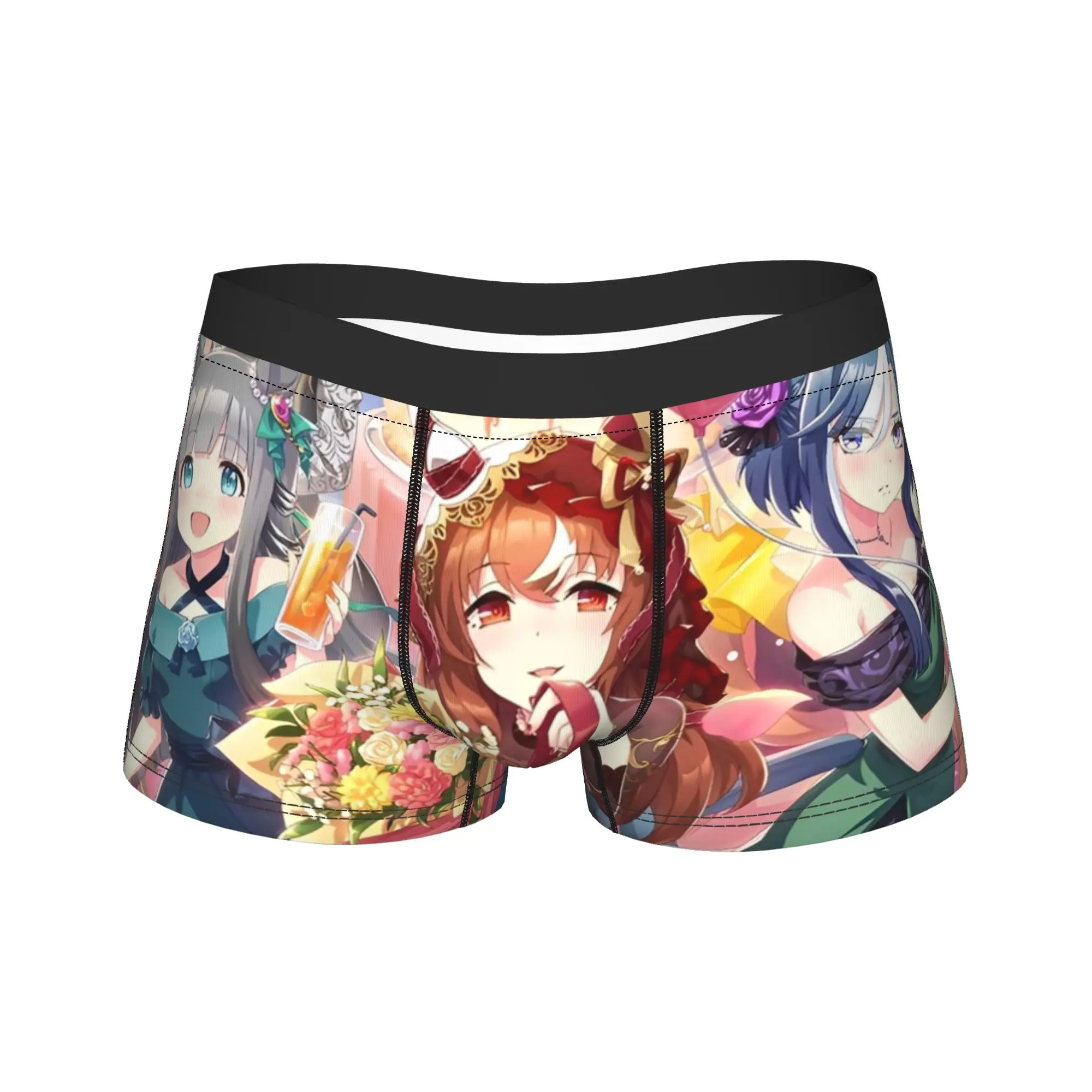 

Novelty Boxer Uma musume Pretty Derby Anime Shorts Panties Briefs Men's Underwear Soft Underpants for Male S-XXL