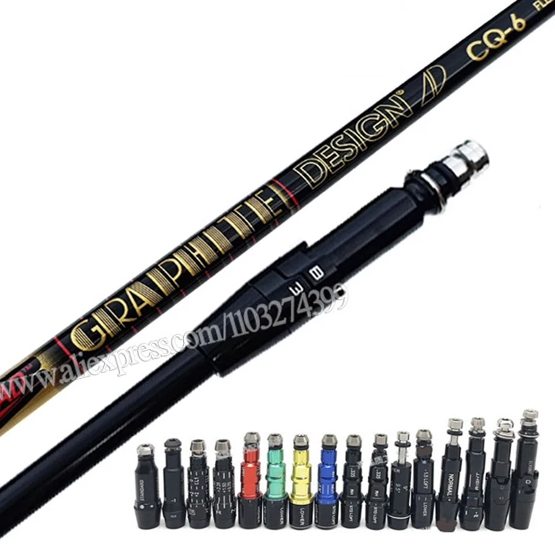 

Driver Golf Shaft AD CQ-6 Graphite Shaft Golf Wood Shaft Series Free Assembly Sleeve R/S Flex Clubs Shft Golf Accessories